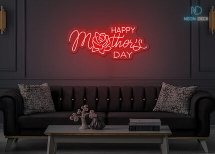 Happy-Mothers-Day-with-Flower-Design-Neon-Sign-Red