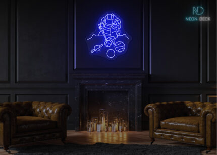 Astronaut Play Snooker with Solar