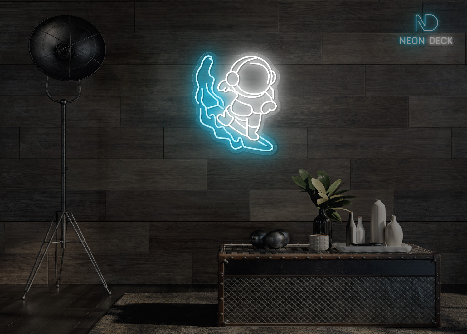 Astronaut Scuba Diving Neon Sign Multi Astronaut Scuba Diving Neon Sign Multi