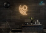 Astronaut Scuba Diving Neon Sign Warm-White