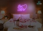 Be Mine Neon Sign Purple
