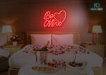 Be Mine Neon Sign Red