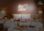 Be Mine Neon Sign White