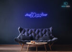 Best Dad Ever Neon Sign Dark-Blue