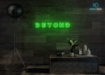 Beyond Neon Sign Green