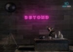 Beyond Neon Sign Hot-Pink