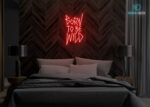 Born to be Wild Neon Sign Red
