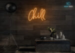 Chill Neon Sign Orange