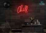 Chill Neon Sign Red