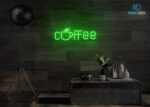 Coffee ☕Neon Sign Green