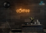 Coffee ☕Neon Sign Orange