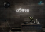Coffee ☕Neon Sign White