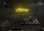 Coffee ☕Neon Sign Yellow