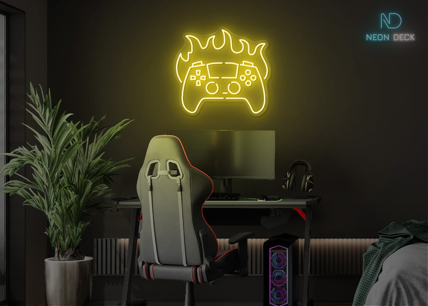 Controller with Fire Yellow Controller-with-Fire