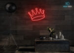 Crown Neon Sign Red