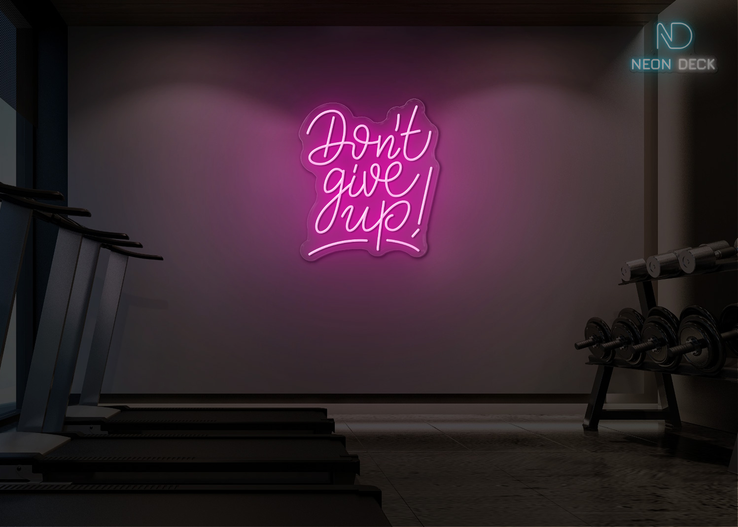 Dont Give Up Neon sign Hot-Pink Dont Give Up Neon sign Hot-Pink