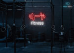 Fitness Gym Neon Sign Multi