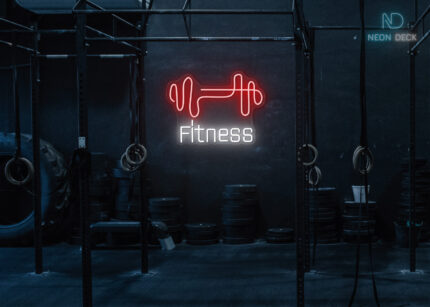 Fitness Gym Neon Sign Multi