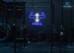 Fitness Neon Sign Multi