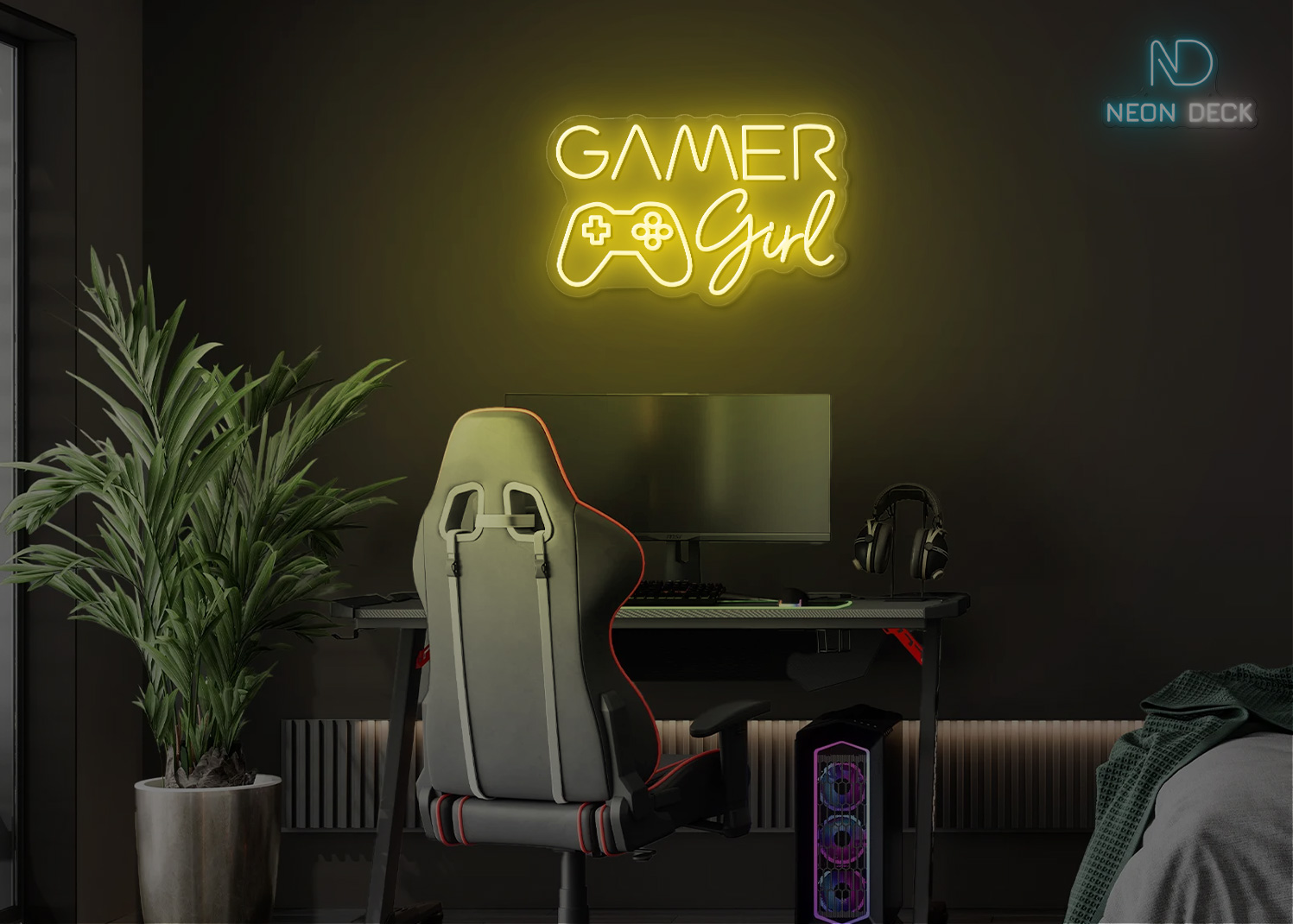 Gamer Girl Yellow Gamer-Girl