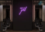 Get it Girl Neon Sign Purple