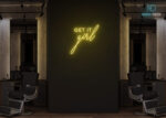 Get it Girl Neon Sign Yellow