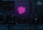 Getting Stronger Each Day Neon Sign Hot-Pink