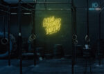 Getting Stronger Each Day Neon Sign Yellow