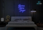 Gimme Some Sugar Neon Sign Dark-Blue