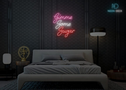 Gimme Some Sugar Neon Sign Multi