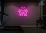 Gym Neon Sign Hot-Pink