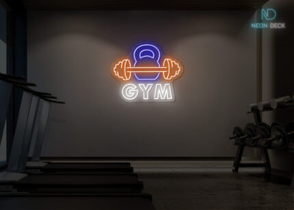 Gym Neon Sign Multi