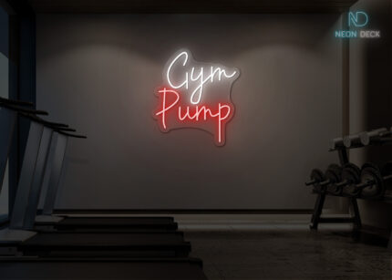 Gym Pump Neon Sign Multi