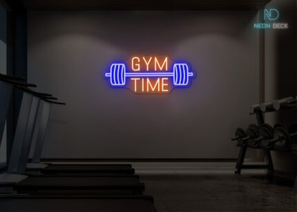 Gym Time Neon Sign Multi