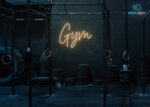 Gym Word Neon Sign Warm-White