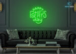 Happy father's day LED Neon Sign
