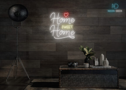 Home Sweet Home Neon Sign Multi