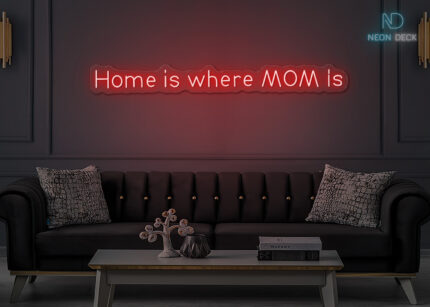 Home is where MOM is Red