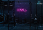 I Can Neon Sign Hot-Pink
