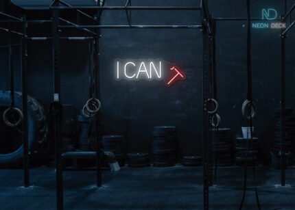 I Can Neon Sign Multi