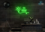 Ideas Neon Sign Green