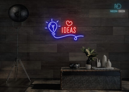 Ideas Neon Sign Multi