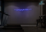 Inspire Neon Sign Dark-Blue