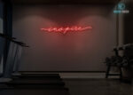 Inspire Neon Sign Red