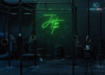 Just be You Neon Sign Green