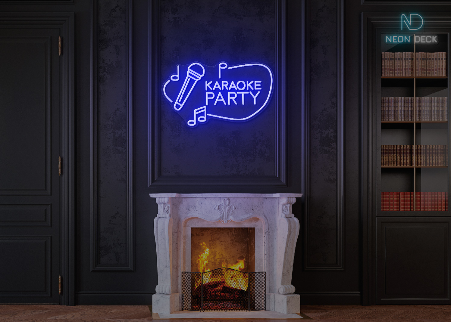 Karaoke Party Dark-Blue Karaoke Party