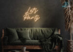 Lets Party LED Neon Sign Warm-White