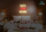 Lets Stay Home Neon Sign Neon
