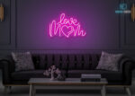 Love Mom Hot-Pink