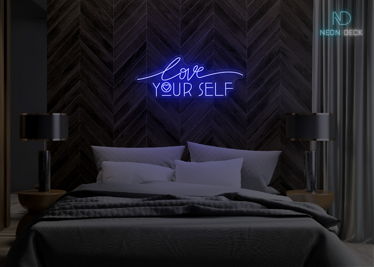 Love Your Self Dark-Blue Love Your Self